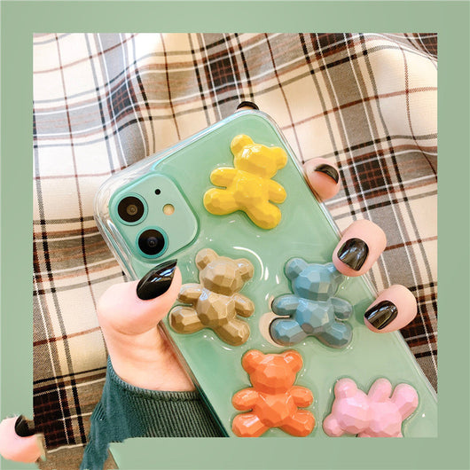 Funda Transparente para Móvil Diseño Oso - Image 6