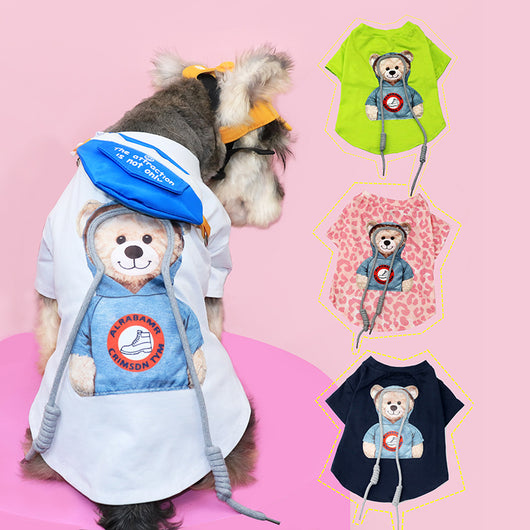 Playera Fresca para Mascotas - Ropa de Verano para Perros y Gatos Pequeños y Medianos - Image 10