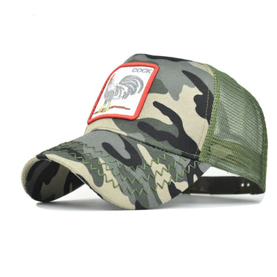 Gorra de Béisbol con Bordado de Animales y Red Trasera - Image 33