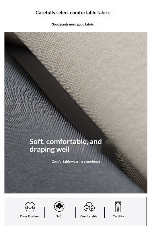 Pantalón de Vestir Hombre Coreano Corte Drop-crotch Tendencia - Image 18