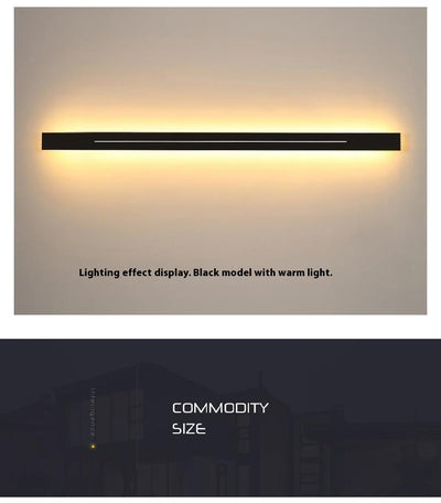 Luces LED Lineales para Exteriores - Iluminación Moderna para Muros y Portones - Image 8
