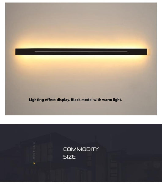 Luces LED Lineales para Exteriores - Iluminación Moderna para Muros y Portones - Image 8
