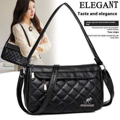 Bolso Bandolera de Cuero PU Texturizado Suave