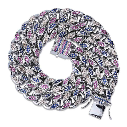 Collar Arcoíris Vibrante de 14mm - Image 10