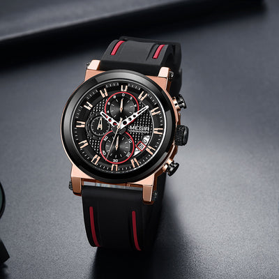 Reloj Deportivo Multifuncional de Cuarzo para Hombre con Triple Visor - Image 13