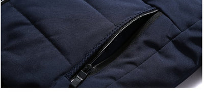 Chaqueta de Invierno para Hombre Estilo Coreano con Forro de Felpa - Image 15
