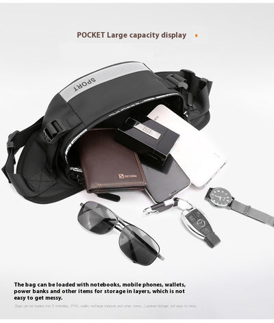 Riñonera Deportiva Antirrobo para Correr con Soporte Móvil - Image 8