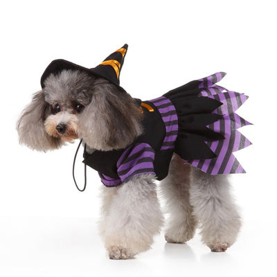 Falda Halloween para Mascotas - Disfraz Alternativo Morado
