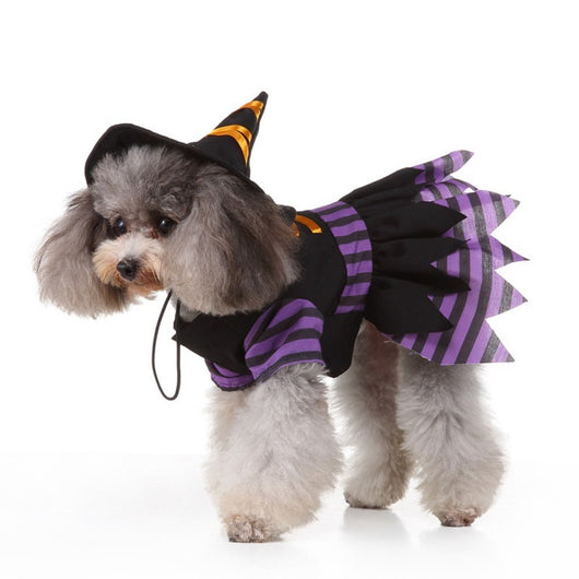 Falda Halloween para Mascotas - Disfraz Alternativo Morado