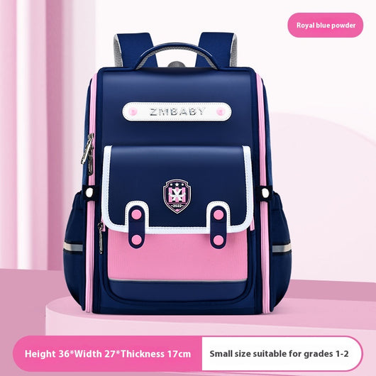 Mochila Escolar Sesame Baby Estilo Británico Grados 1-6 Ligera Niños y Niñas - Image 7