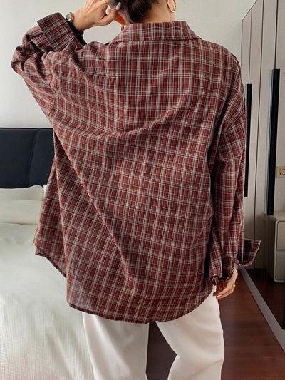 Camisa Abrigo Casual de Manga Larga para Mujer - Estilo Vacacional - Image 8