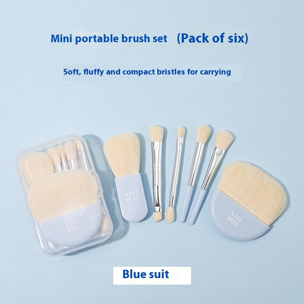 Set de Brochas de Maquillaje Profesional con Cerdas Suaves para Principiantes - Image 6