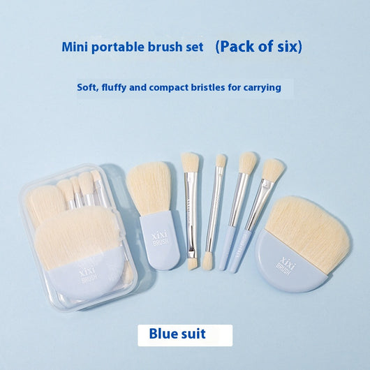 Set de Brochas de Maquillaje Profesional con Cerdas Suaves para Principiantes - Image 6