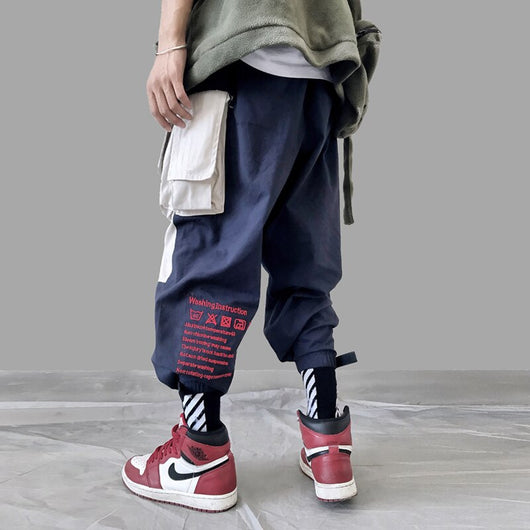 Pantalones Overol Holgados Estilo Japonés para Hombre - Talla Grande - Image 4