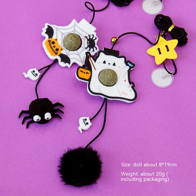 Juguete Interactivo de Plumas con Cuerda Elástica para Gatos - Image 11