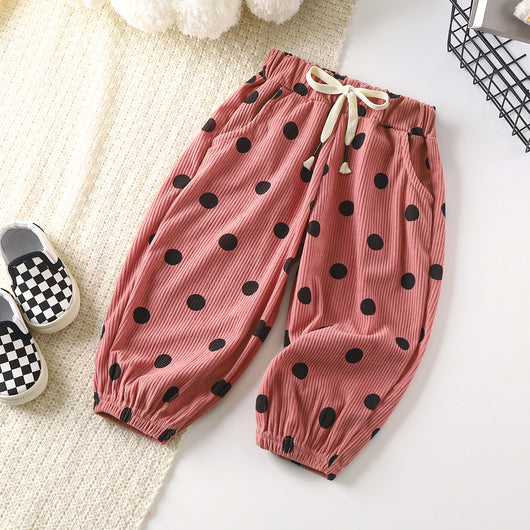 Bloomers Infantiles Retro Pana Estilo Coreano - Image 3