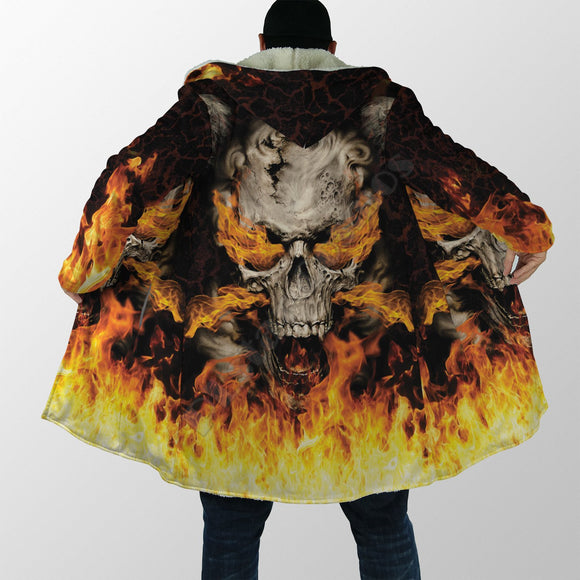 Abrigo Polar Holgado para Hombre con Capucha - Chaqueta Casual Térmica