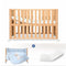 Bambú Nativo Productos De Cama Colchón 9 Piezas