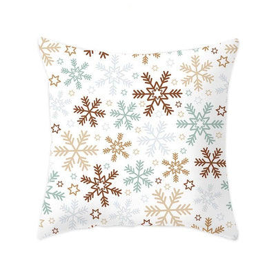 Funda de Almohada Navideña con Diseño de Ciervo y Patrón Geométrico - Image 27