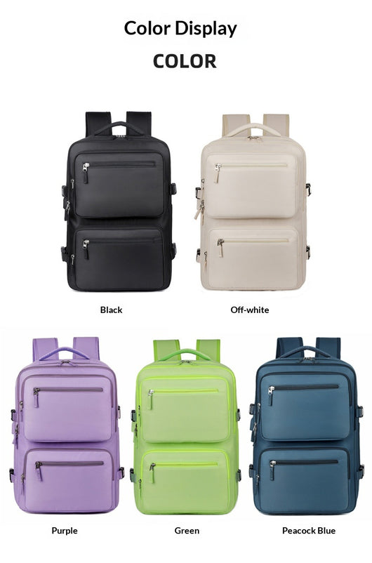Mochila Ejecutiva de Gran Capacidad con Compartimentos Secos y Húmedos - Image 15