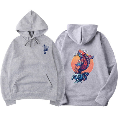 Sudadera con Estampado de Carpa - Image 5