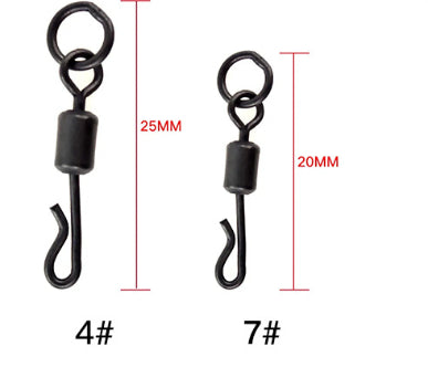 Conector Giratorio tipo Q para Caña de Pescar de Carpas - Image 7