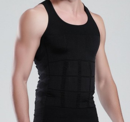 Chaleco Reductor de Barriga con Compresión - Faja Moldeadora para Hombre