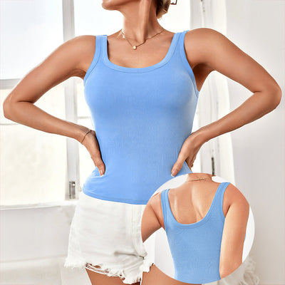 Musculosa Acolchada con Tirantes Ajustables - Comodidad Premium para Uso Diario - Image 17