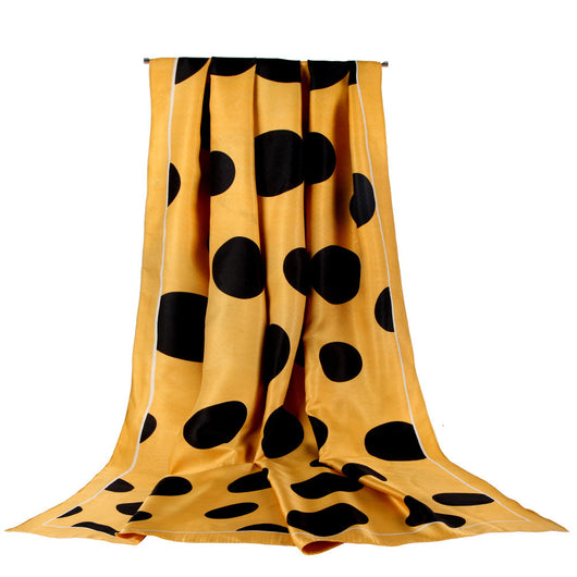 Pañuelo de Algodón Twill con Estampado de Puntos - Image 10