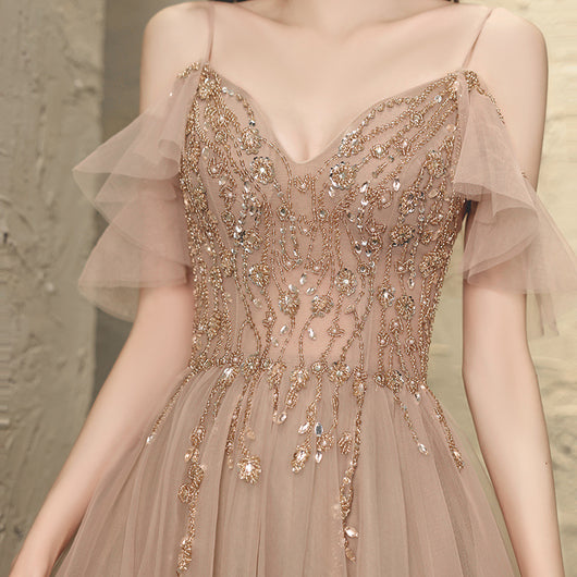 Vestido de Dama de Honor Elegante Primavera Verano - Silueta Esbelta y Sofisticada - Image 14
