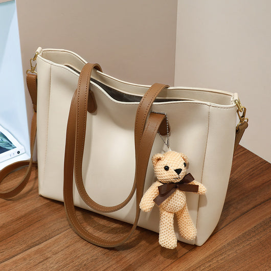 Bolsa Mensajera de Cuero Genuino con Gran Capacidad - Image 3