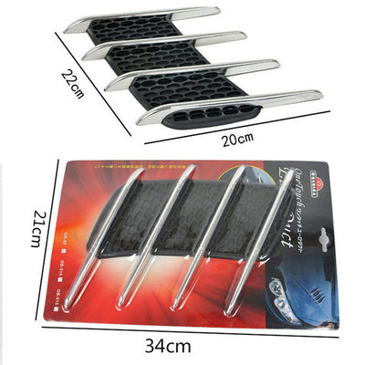 Par de Calcomanías Modificadas para Salidas de Aire Lateral del Auto - Image 4