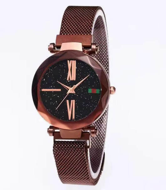 Reloj Mujer Cielo Estrellado con Malla Magnética y Cristal de Cuarzo - Image 15