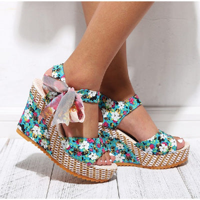Sandalias de Tacón Bohemio - Image 3