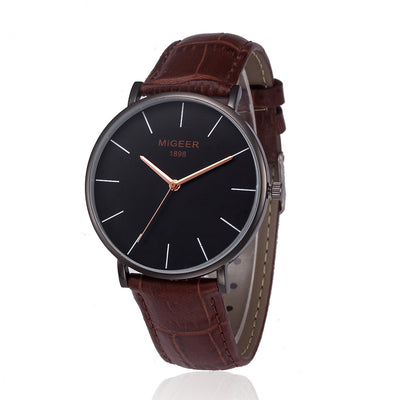 Reloj de Cuarzo Ultra Delgado con Correa de Malla - Image 3