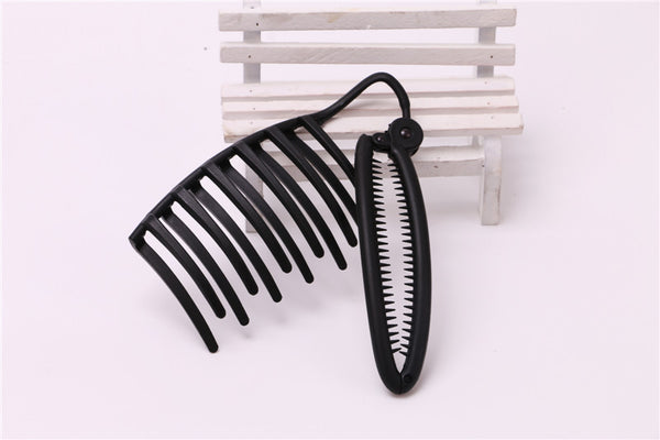 Clip de Cabello Minimalista de Color Sólido