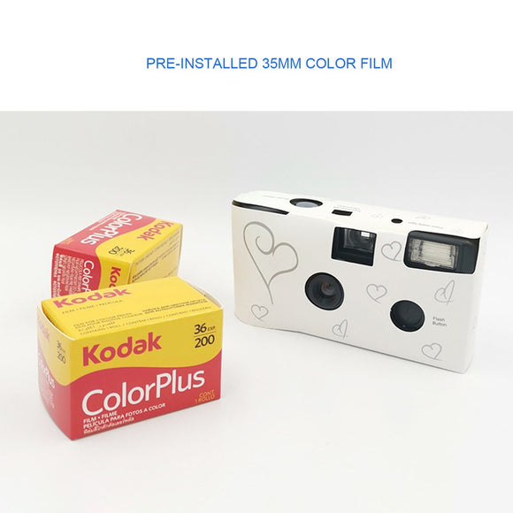 Câmera Descartável Manual para Crianças - Diversão Fotográfica Instantânea