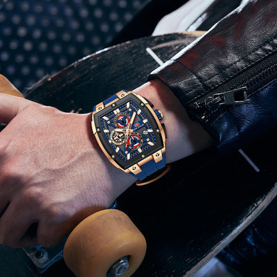 Reloj Hombre Arc Espejo Multicapa Hueco