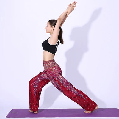 Pantalones de Yoga Pavo Real - Cintura Alta - Image 15