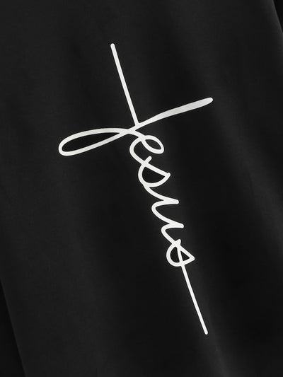 Sudadera con Estampado de Letras - Image 3