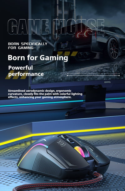 Ratón Gaming Profesional Alámbrico Universal - Image 9