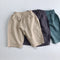 Pantalones de Lino Casual para Niños con Diseño de Rábano