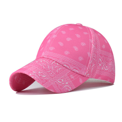 Gorra de Béisbol con Estampado de Flores de Anacardo y Aguacate - Image 12