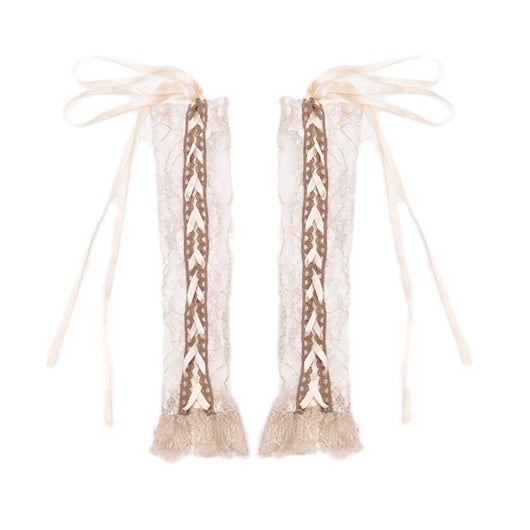 Manguitos Ajustables Estilo Rococo Ballet Francés con Correas - Image 7