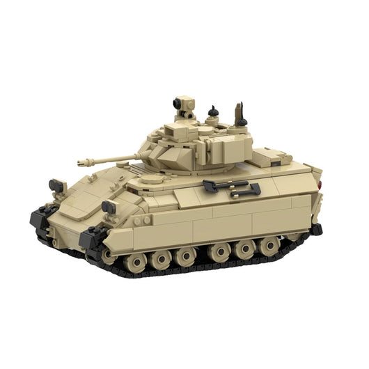 Puzzle de Ensamblaje Tanque Bradley - Juguete Educativo 3D - Image 3