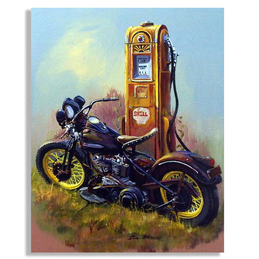 Cuadro Decorativo Motocicleta Diamante de Cristal Multicolor - Image 10