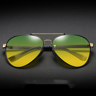 Gafas de Conducción Polarizadas Día y Noche para Hombre