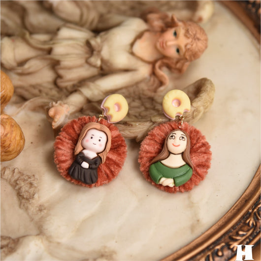 Aretes Otoñales Infantiles Encantadores para Invierno - Image 4