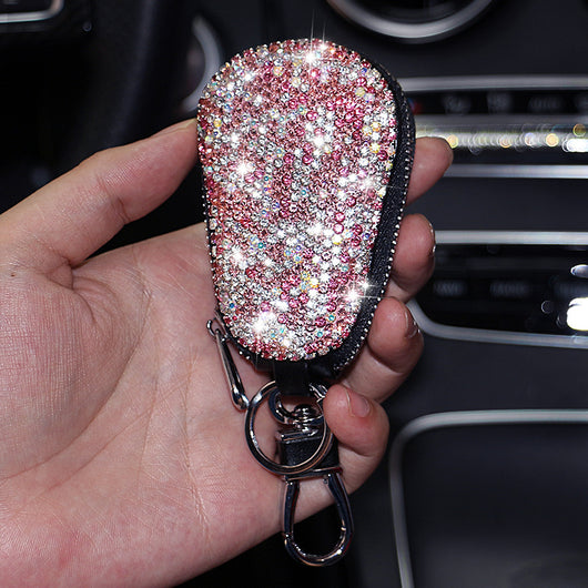 Funda para Llaves de Auto en Cuero con Detalles de Strass - Image 12