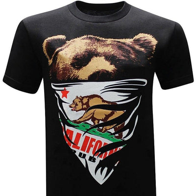 Camiseta Estampada Manga Corta Primavera Verano para Hombre - Image 4